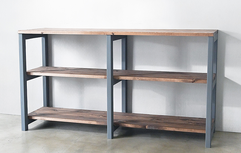 3段 シェルフ【グレー】